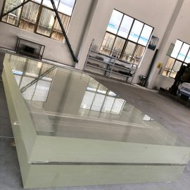 1英寸亚克力玻璃板plexi玻璃厚塑料pmma板为温室盖