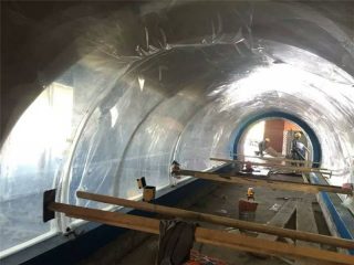 定制大型水族箱塑料隧道丙烯酸项目